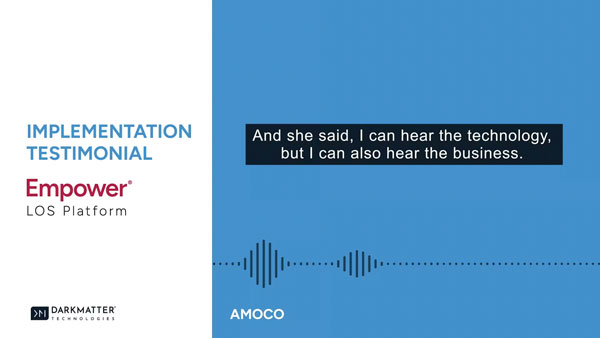 AMOCO Federal Credit Union’s Implementation Experience with Dark Matter